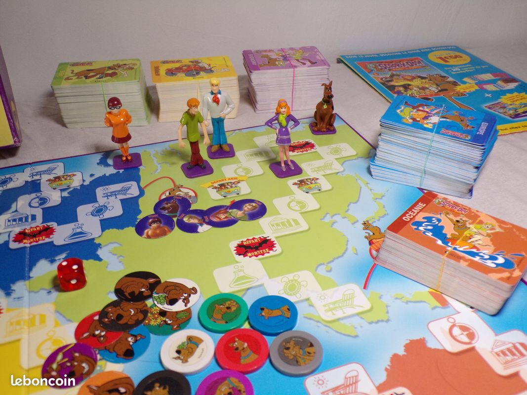 Scooby-Doo Le Monde et ses Mystères – Jeu de société Éditions Atlas - complet (image 3)