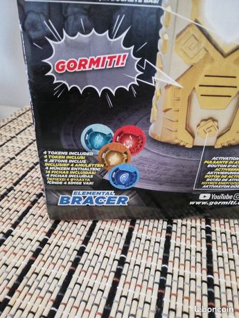 Gormiti Bracelet Des Éléments – 4 Jetons Tribus, Effets Sonores Et Lumineux – Jouet Électronique Dès 4 Ans