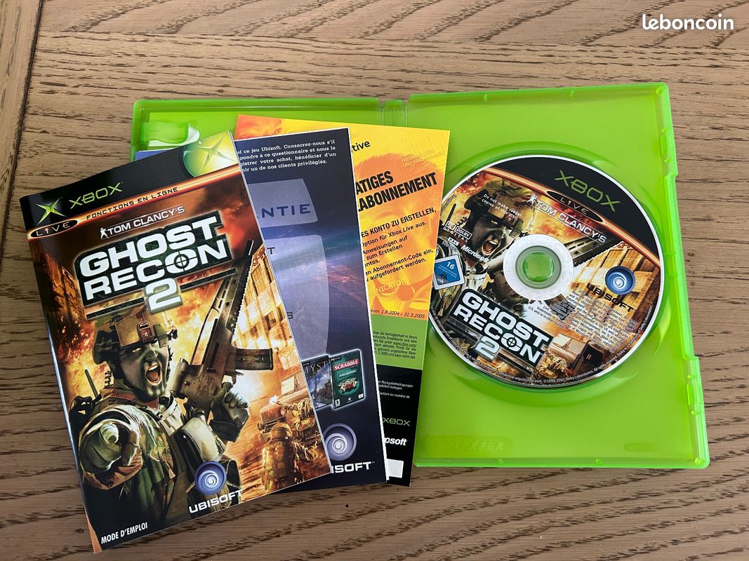 TOM CLANCY'S GHOST RECON 2 - Xbox 1 - PAL FR - Complet (image 5)