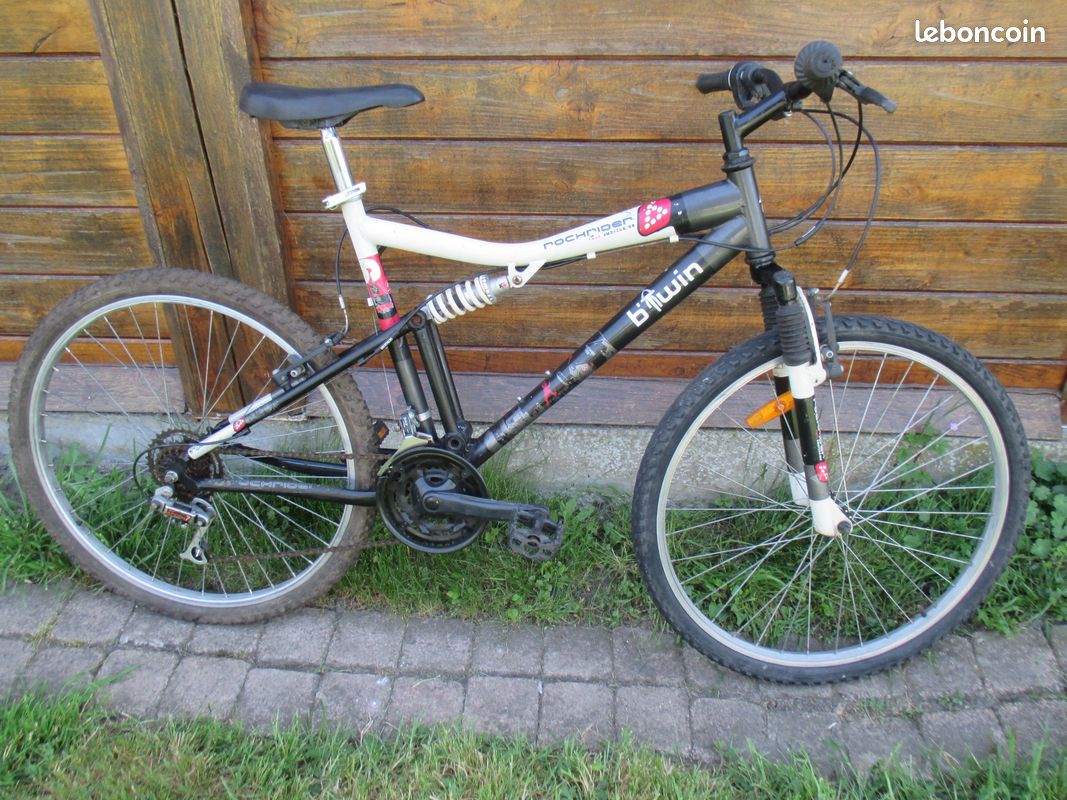 Full Suspension Vtt Rockrider Tout Suspendu 26 Pouces Mountain