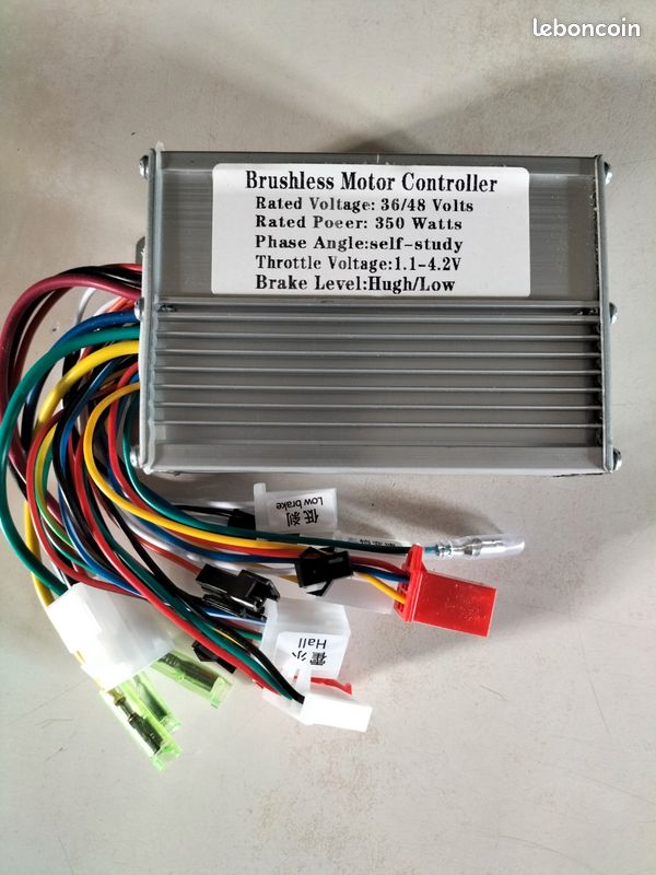 Contrôleur Sans Balais 36V/48V 250W Pour Vélo Électrique Et Scooter - Régulateur Puissant Et Fiable