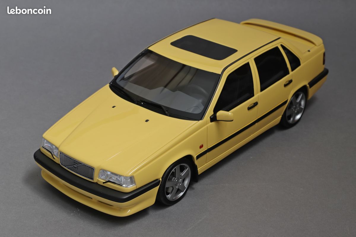 Volvo 850 T-5R Cream Yellow 1996 1/18 Otto Ottomobile (image 10)