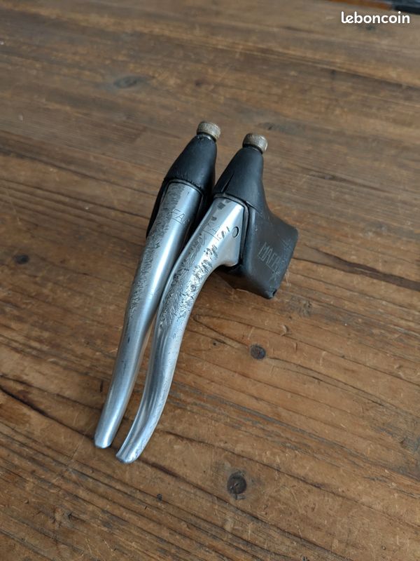 Leviers De Frein MAFAC Compétition – Vélo Vintage Route – Fabrication France – Argent