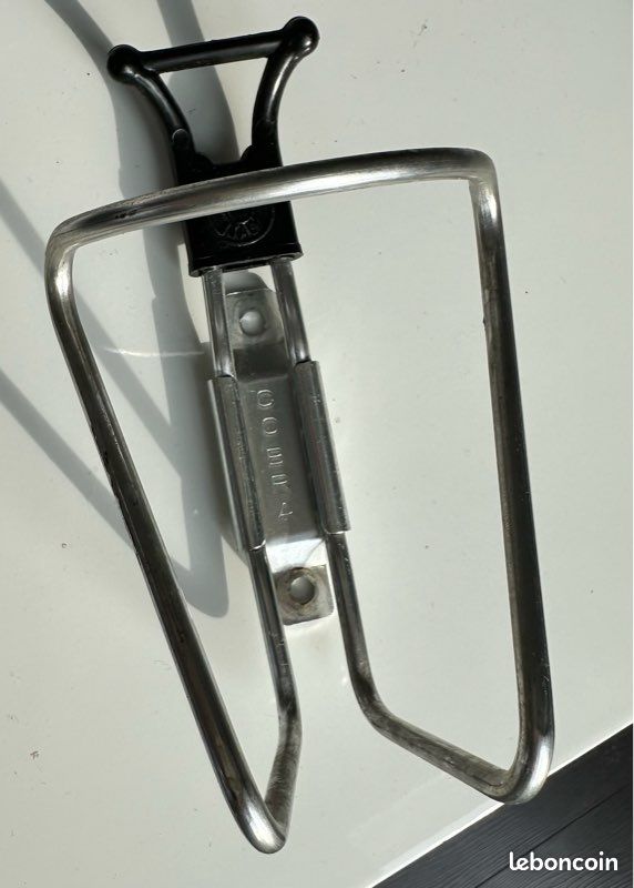 Porte-bidon Vintage Ale En Duraluminium - Noir, Parfait Pour Colnago Eroica Ou Vélo Vintage Colonne Ancienne