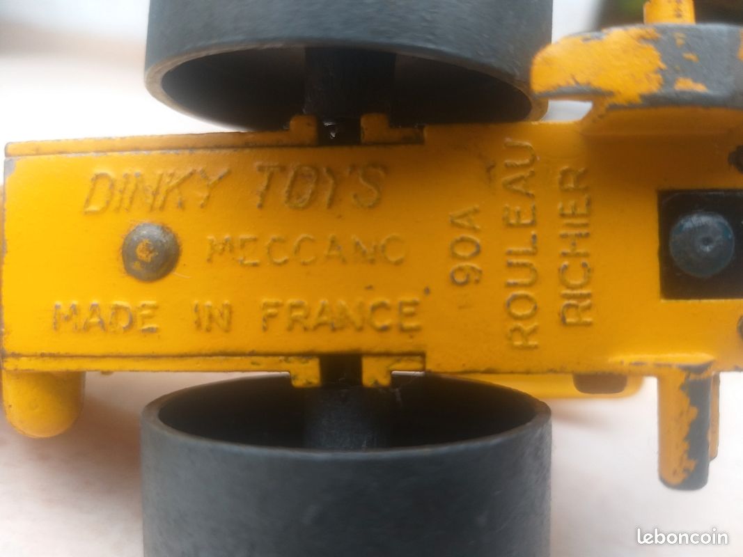 Annonces similaires Rouleau Richier Dinky Toys (n° 90A) - Collection