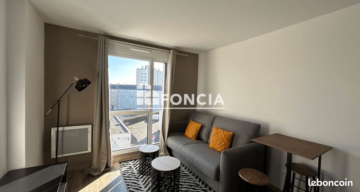 Appartement 1 pièce 20 m² · à Tours · 20 m² · 454 €/mois