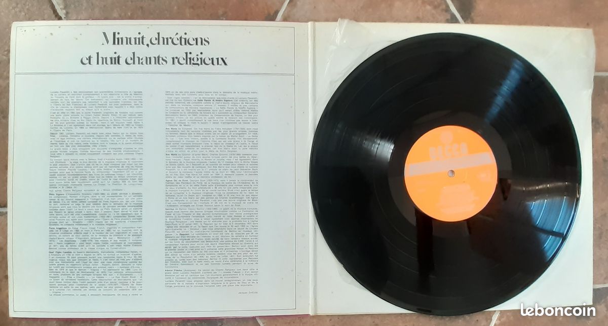 Lot de 4 albums vinyles 33 tr Pavarotti (image 9)