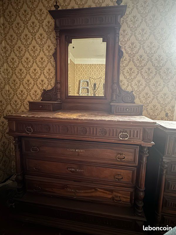 Commode miroir Style Henri II (image 2)