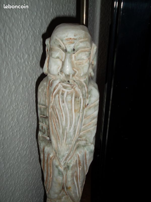 Lampe chinoise en pierre dure (image 5)