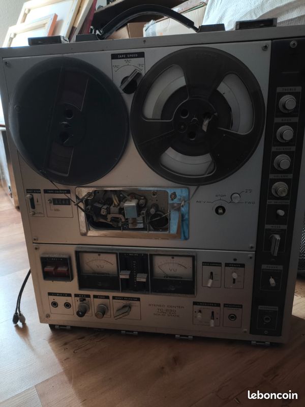 Magnetophone A Bandes Sony Tc 630 Vintage Annee 1970