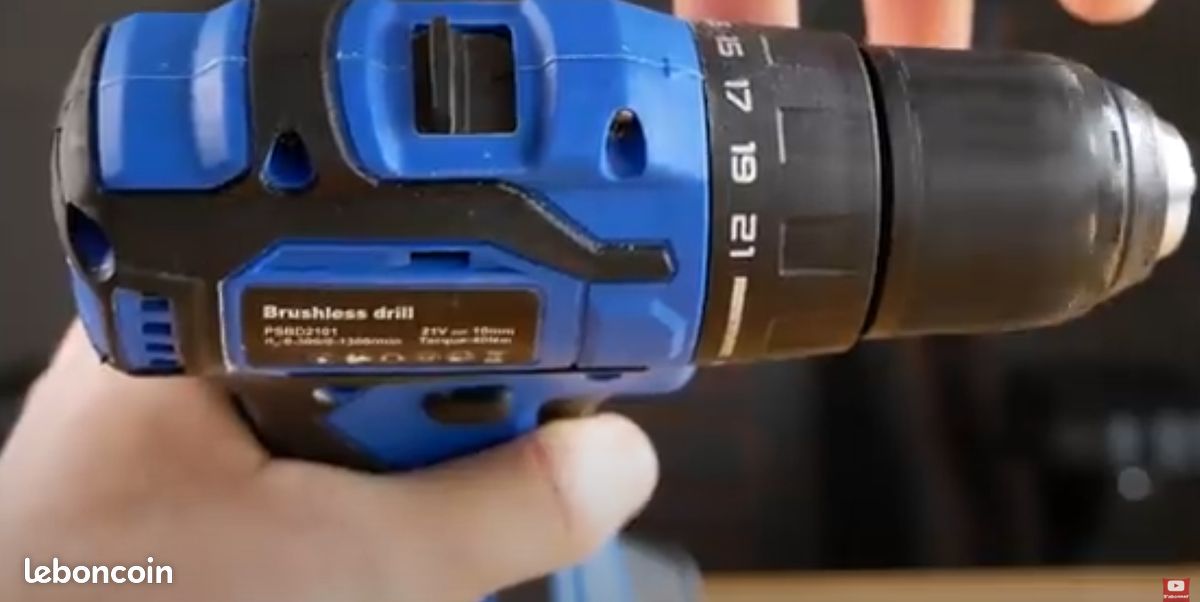 Perceuse au Lithium 21V 500Ws (image 4)