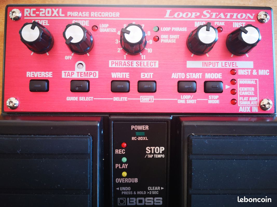 Pédale d'effet BOSS RC-20XL Loop Station (image 1)