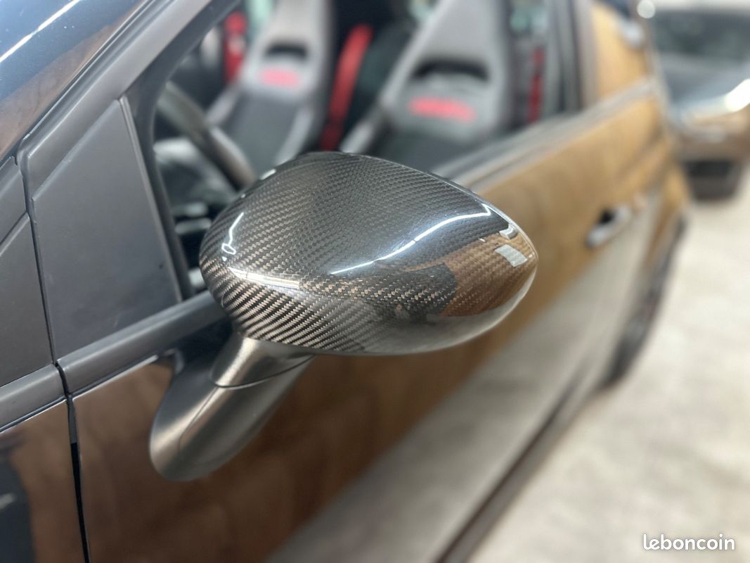 ABARTH 595 1.4 T-Jet 180 CH BVA Cabriolet Competizione Esseesse + ECHAPPEMENT AKRAPOVIC + PACK CARBONE + BEATS AUDIO + 1ERE MAIN + GARANTIE 12 MOIS (image 38)