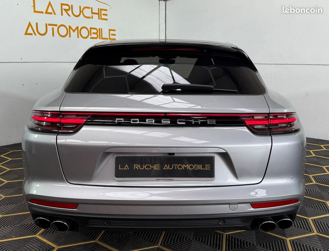🟢Porsche Panamera 4 Sport Turismo 3.0 V6 330ch PDK / 87 178 kms / Suivi complet Porsche / Toit pano / 4 roues directrices / PASM / Pack carbone / … (image 6)