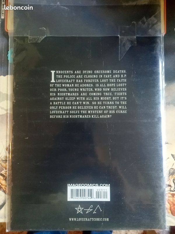 Lovecraft, the strange adventures of H.P. Lovecraft, l'appel de Cthulhu, volume 3, 4, Image comics, V.O (image 2)