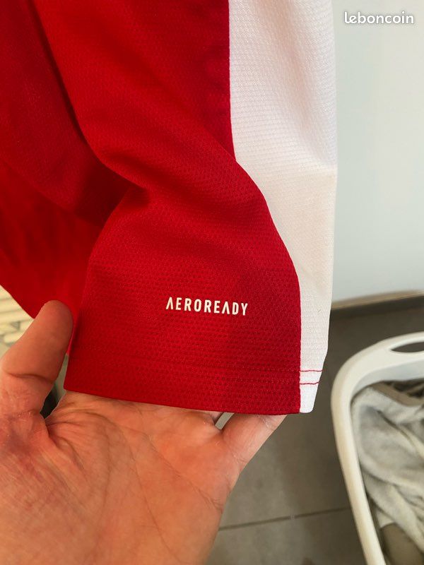 Maillot Domicile Arsenal 2021-2022 – Taille M, Adulte, Bonne Condition (seulement Le Maillot)