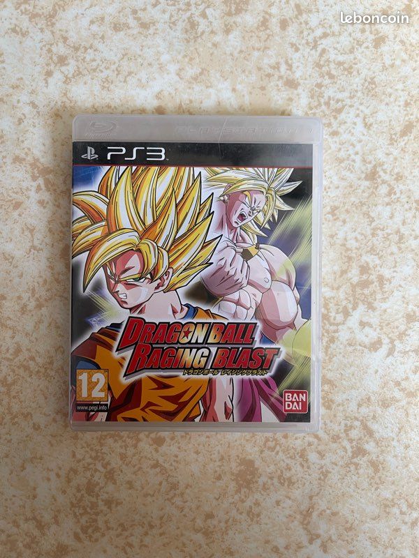 Dragon Ball Raging Blast PS3 – Jeu complet en excellent état