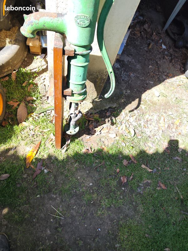 Pompe à main fonte de jardin (image 1)