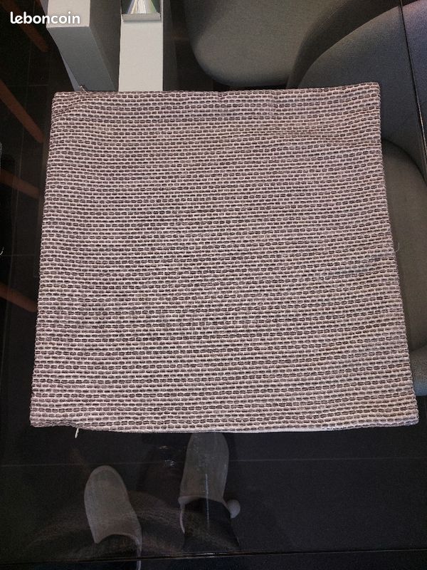 Housse de coussins grises lot de 3 (image 2)
