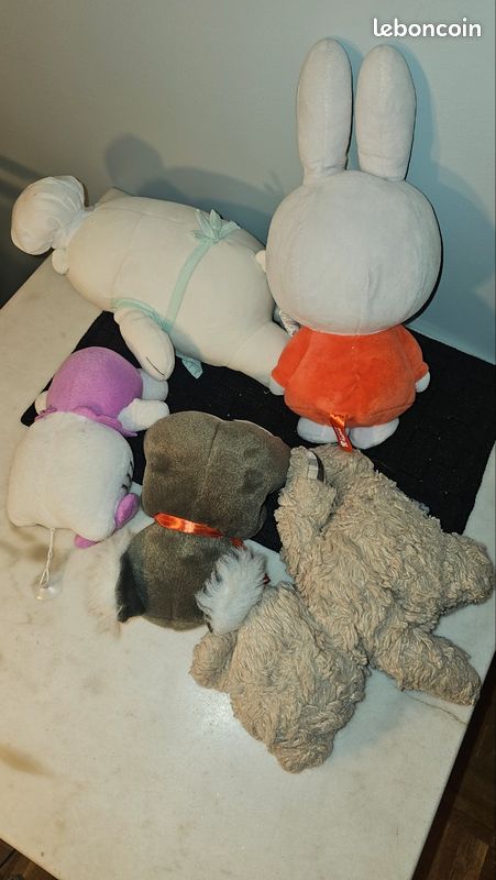 Lot de 5 peluches de collection (Miffy, Sanrio, We Bare Bears, Taronga Zoo) (image 5)