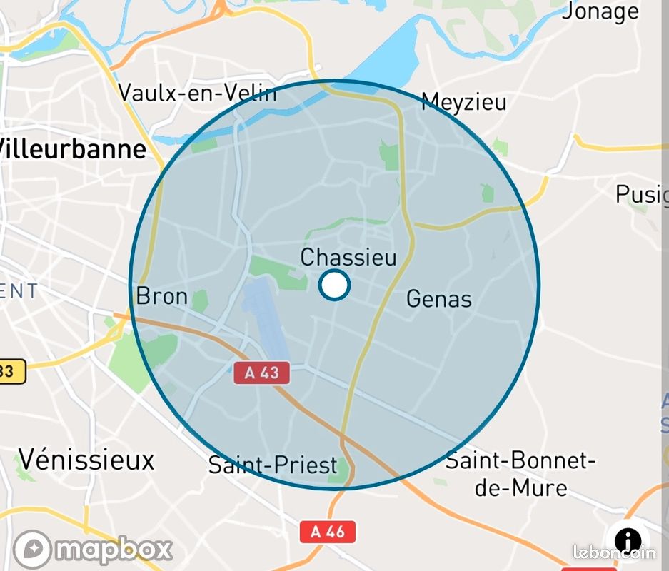 Appartement 2 pièces 30 m² · à Chassieu · 30 m² · 650 €/mois