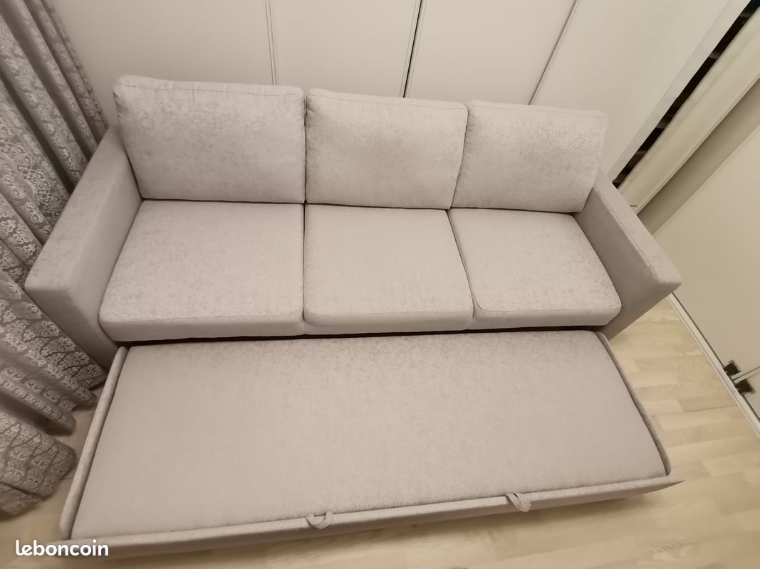Canapé convertible en tissu (image 2)