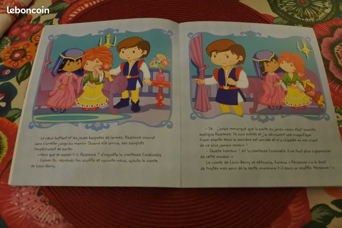 Livre enfants Charlotte aux Fraises - Les Fraisi-Princesses Raiponce (image 3)
