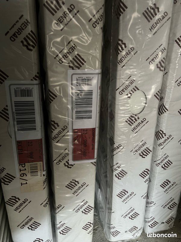 Radiateur acier blanc professionnel henrad (image 2)