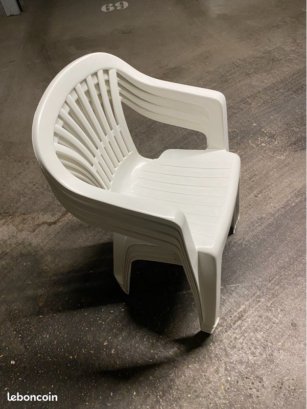 Chaise jardin plastique (image 5)