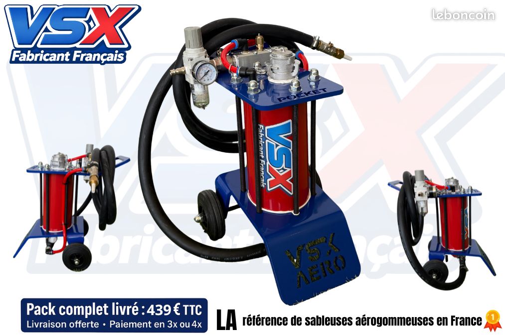 Sableuse VSX Pocket - Made in france Livraison gratuite (image 1)