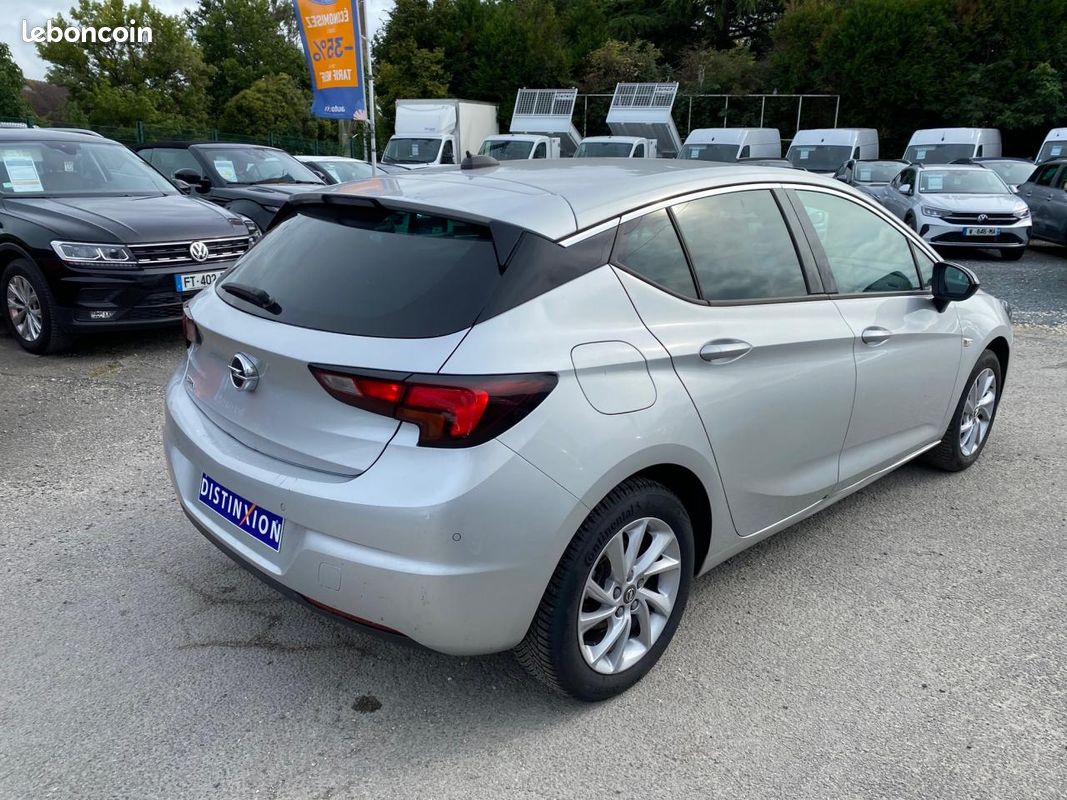 OPEL ASTRA 1.2i Turbo FAP - 145 - Elegance - Gps + Radar Avant et Arrière + Pack Hiver (image 4)