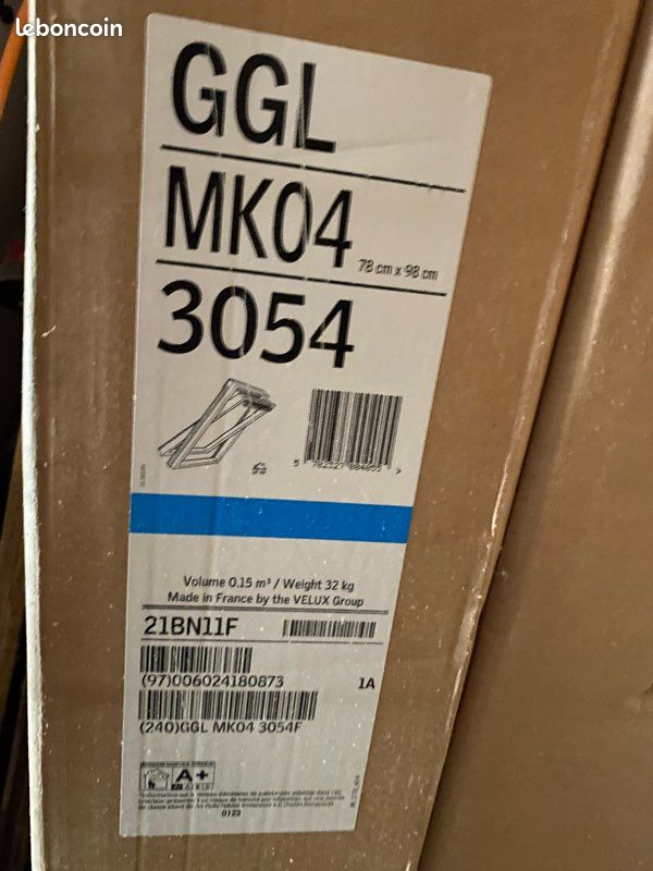 Fenêtre de toit Velux GGL MK04 78x98 cm neuve (image 2)