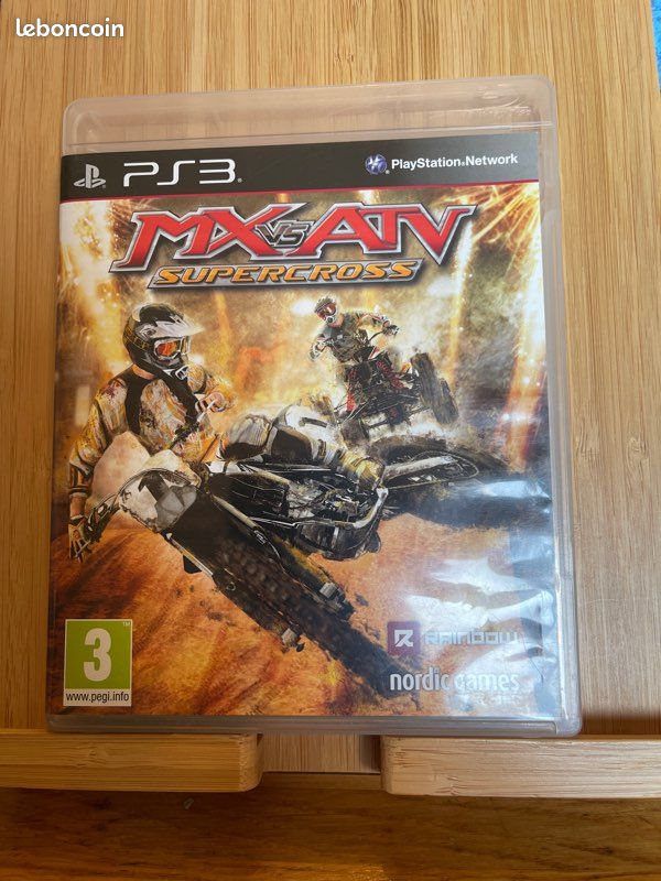 Jeu MX Vs. ATV Supercross Sur PS3 - Neuf Sous Cellophane - Édition Française