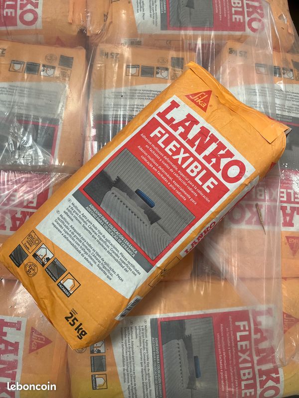 Colle à carrelage SIKA lanko flexible 25kg Neuf (sac ou palette) (image 1)