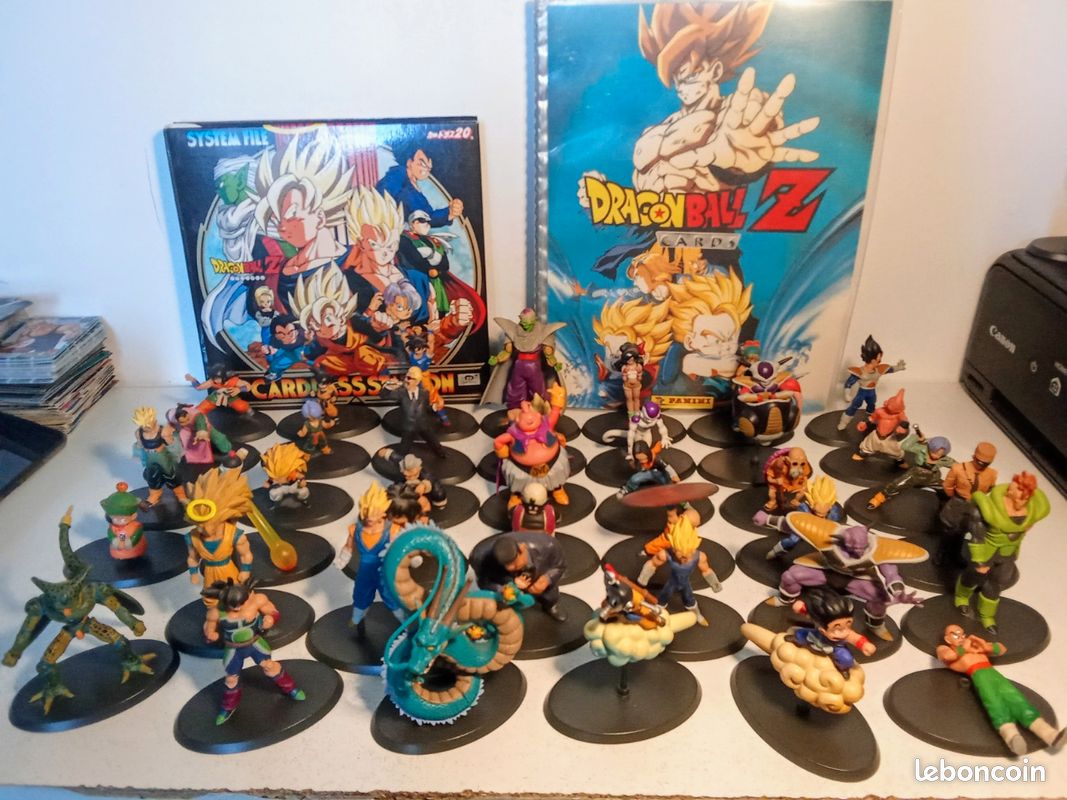 Lot De 37 Figurines dragon Ball Dbz Hachette Legend Of Manga Rare Shenron