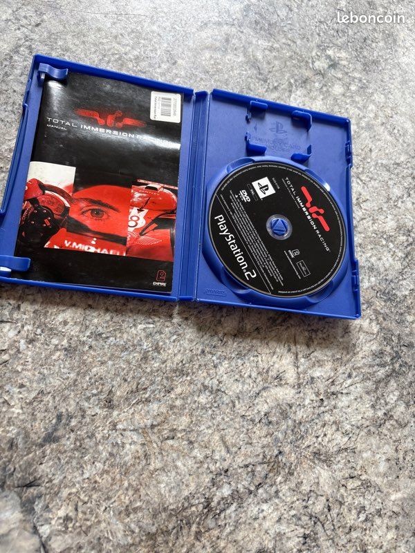 Jeu PS2 TOTAL IMMERSION RACING – Version Française Complète – Bon état, Lecture Assurée