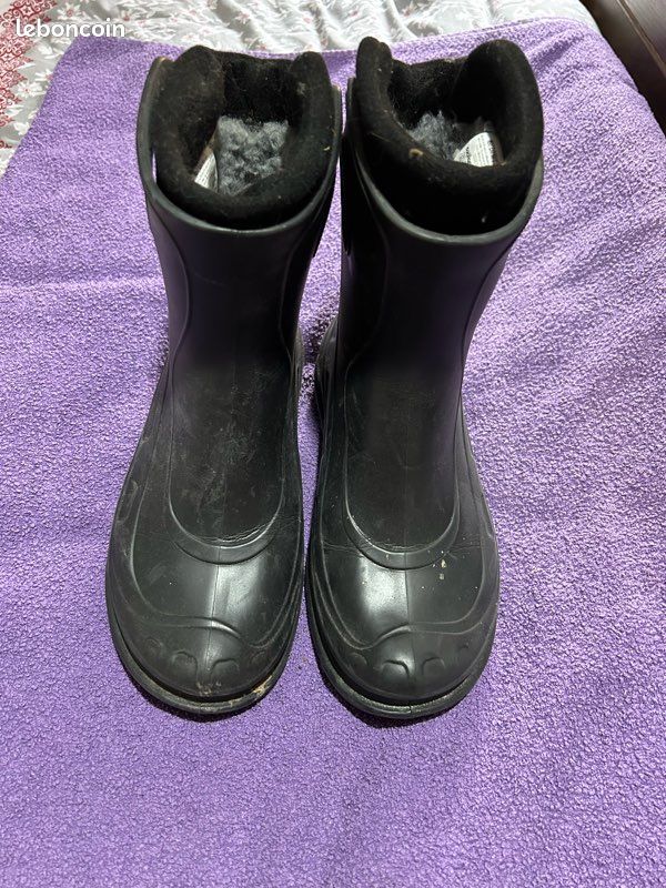 Bottes de neige Quechua Homme Noir Pointure 43 - Sport & Plein air