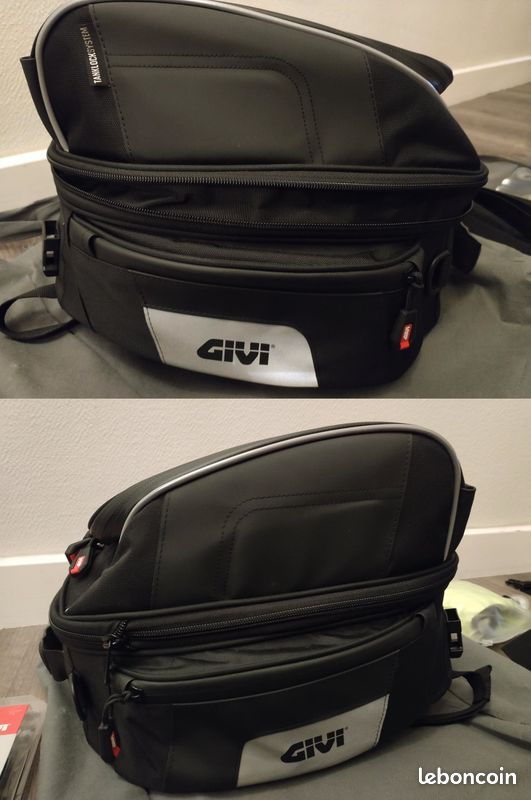 Sacoche réservoir GIVI 25L XS306Y + Bride [GIVI] BF29 (image 2)