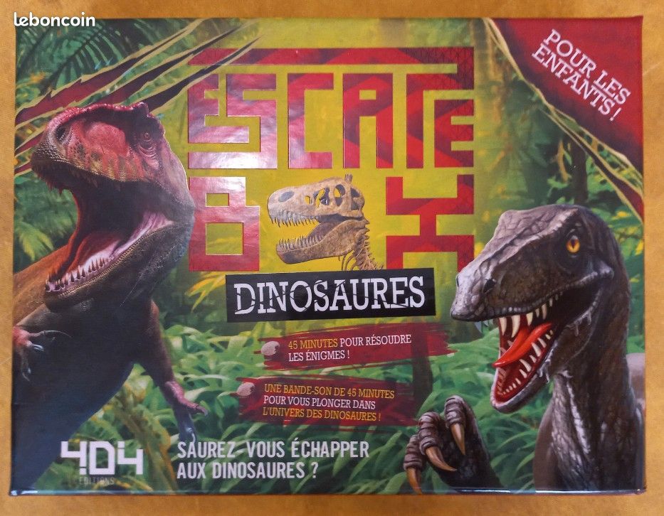 Escape game Dinosaures (image 1)