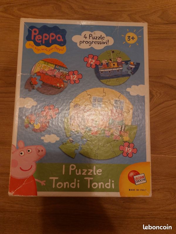 Lot 4 puzzle Peppa pig (image 1)