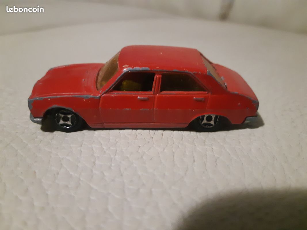 Peugeot 504 NOREV Mini Jet – Miniature Métal Orange, échelle 1/66, France
