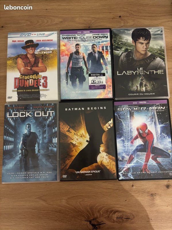 Lot de DVD – Films variés en bon état (image 2)