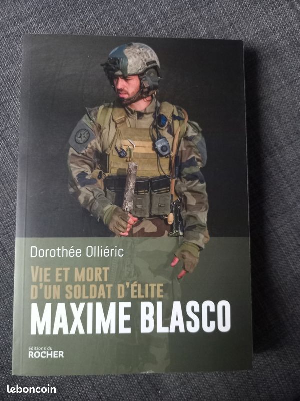 Livre vie et mort d'un soldat d'élite Maxime Blasco (image 2)