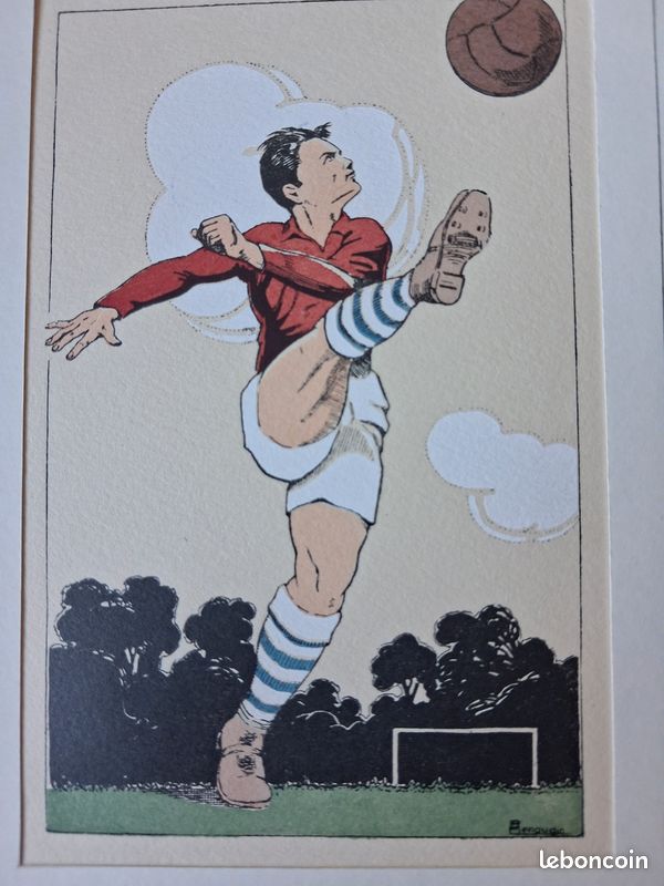 Illustration représentant le joueur de football d'Alfred Ost (image 5)