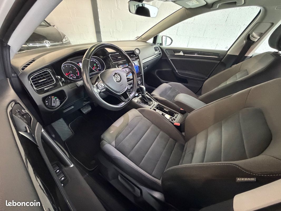 Volkswagen Golf VII Berline Carat BMT DSG CAMERA/CARPLAY/RADARS AV&ARR/ACCÈS ET DÉMARRAGE SANS CLÉ (image 7)