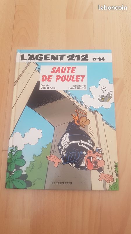 Bd bande dessinée - l'agent 212 - 14 - sauté de poulet - kox cauvin dupuis (image 1)