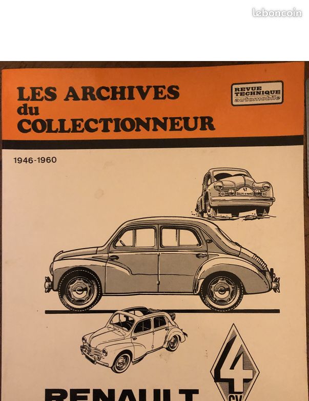 Revue technique 4cv renault (image 1)