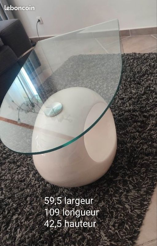 Table basse verre (image 5)