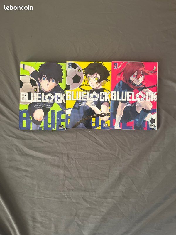 Manga Blue Lock 3 premiers tomes (image 1)