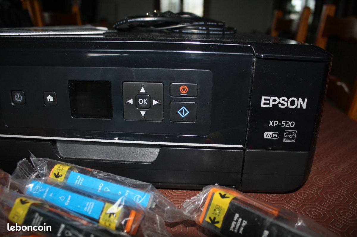 Imprimante Epson XP-520 + cartouches d'encre (image 2)